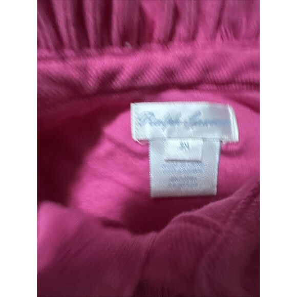 Ralph Lauren White Label 3 Months Pink Turtles Girls Bubble Romper Ruffle Butt - Picture 3 of 7
